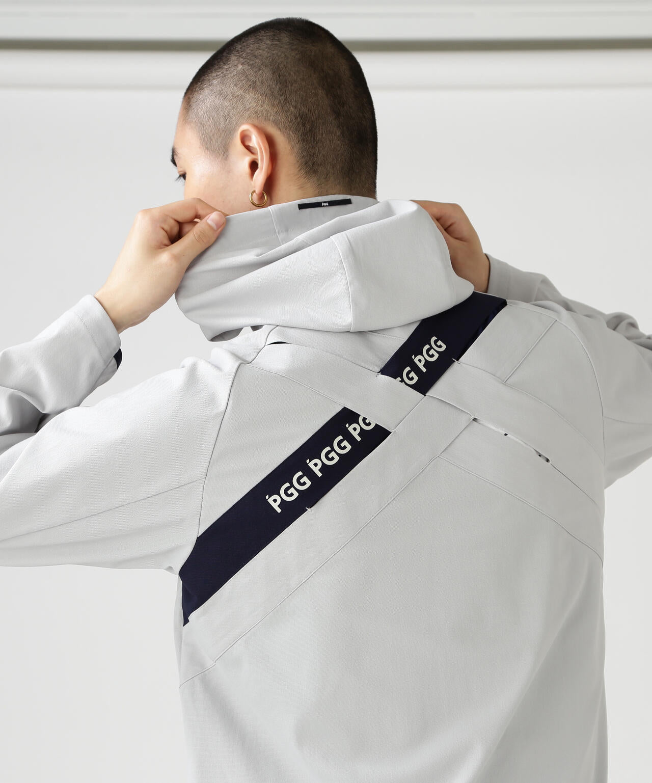 【PGG】【直営店舗&公式オンライン限定】TEXBRIDトリコットフルジップフーディブルゾン (MENS)