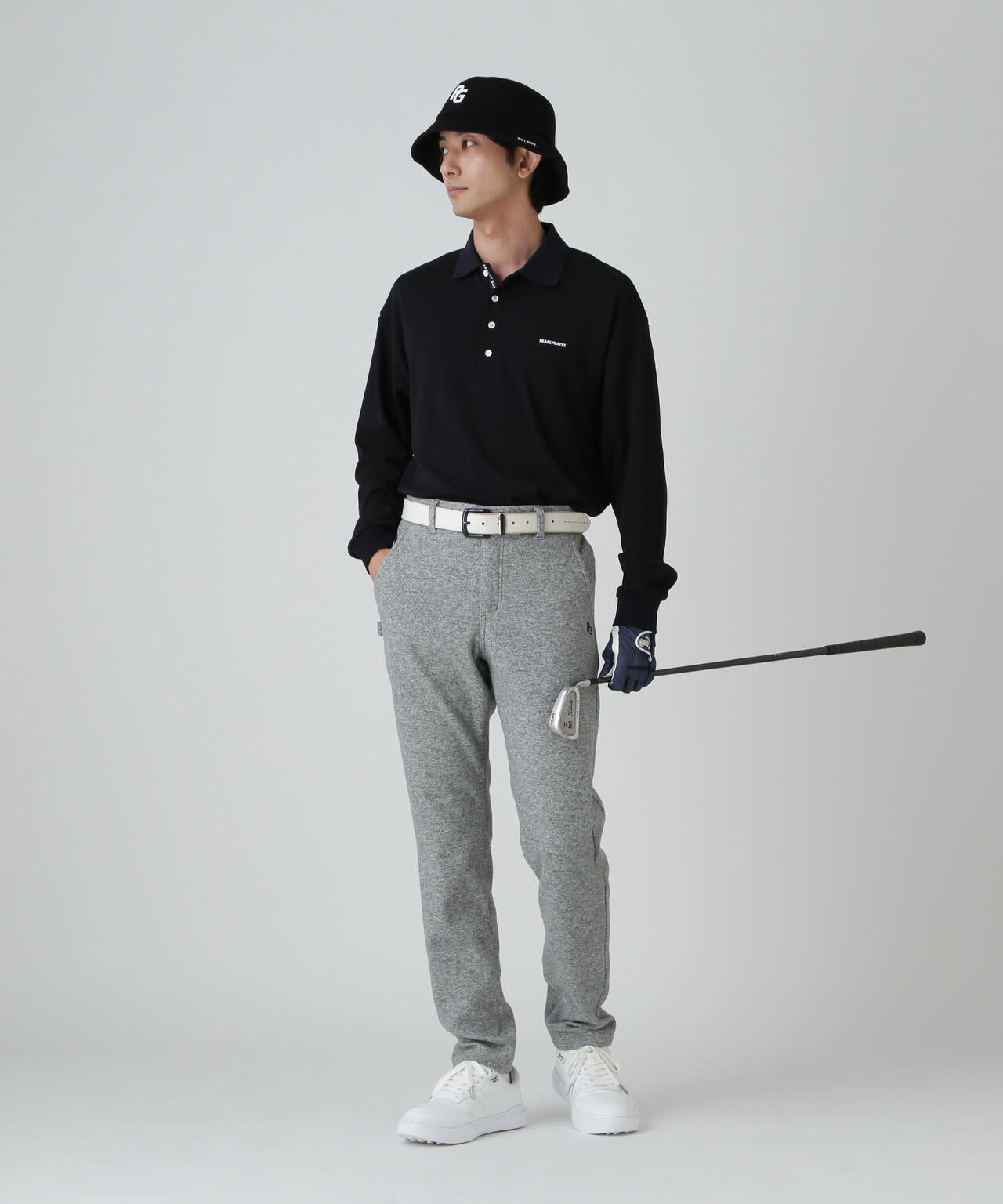 Peスライバーニットパンツ ＜無地＞