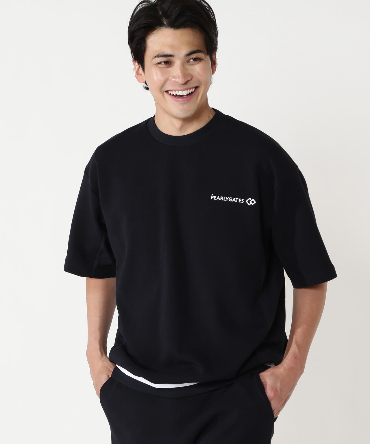 PEARLYGATES×Colantotteスイッチングリカバリーショートスリーブカットソー