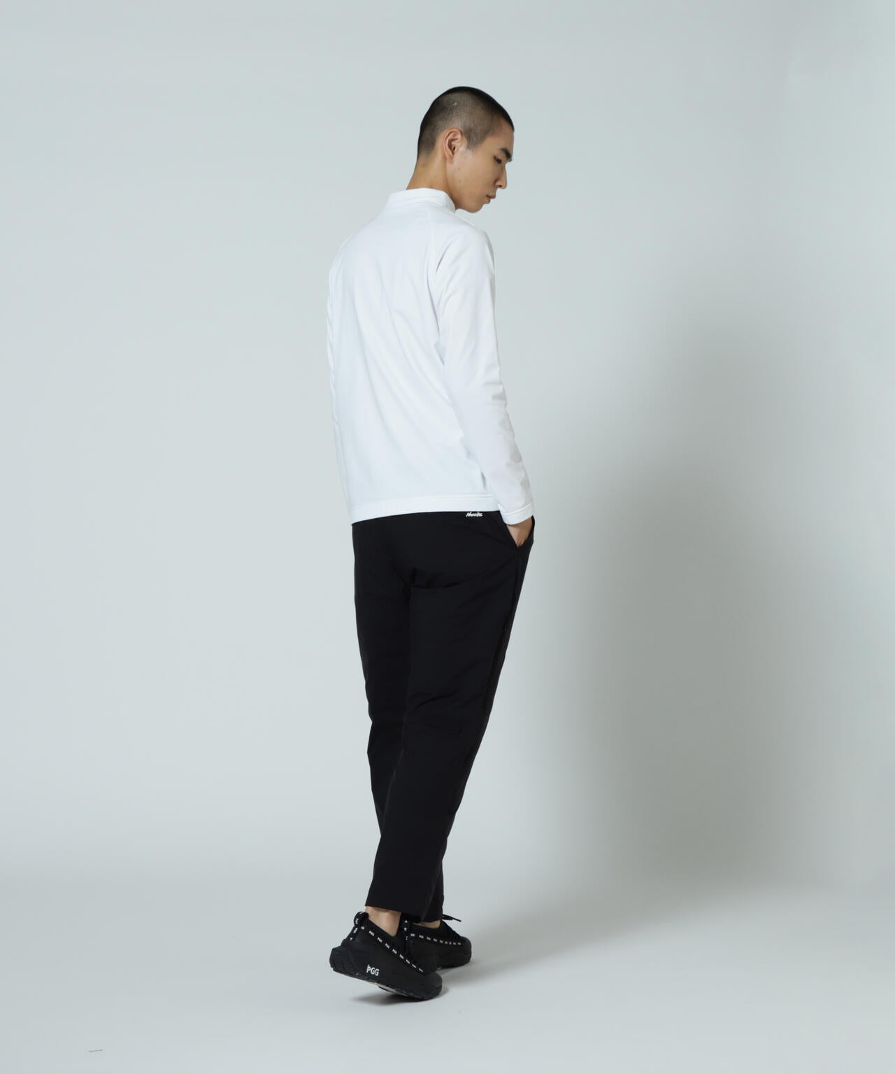 【PGG】【直営店舗&公式オンライン限定】超KARUISHI長袖ハイネックカットソー (MENS)