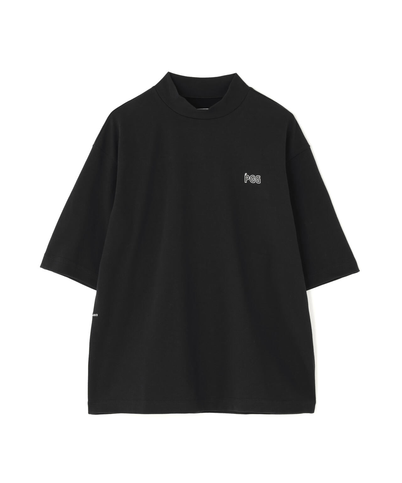 【PGG】【直営店舗&公式オンライン限定】パルパーエコＷメッシュ半袖モックネックカットソー (MENS)