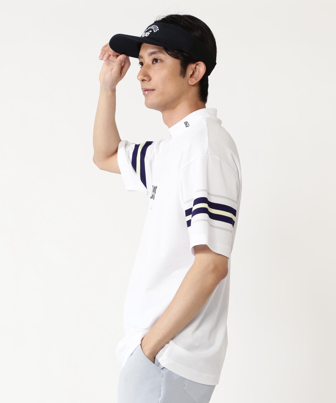 H:182cm/C:93/W:77/H:91 着用サイズ：5