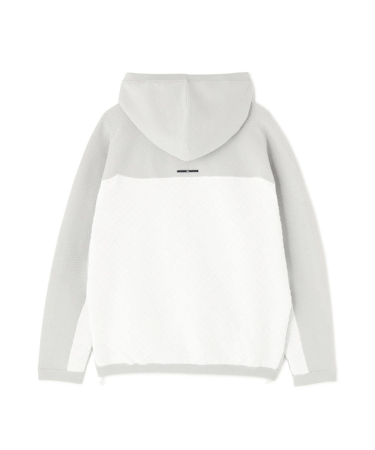 【PGG】【直営店舗&公式オンライン限定】ポリエステルヤーンmmフルジップフーディニットブルゾン (MENS)