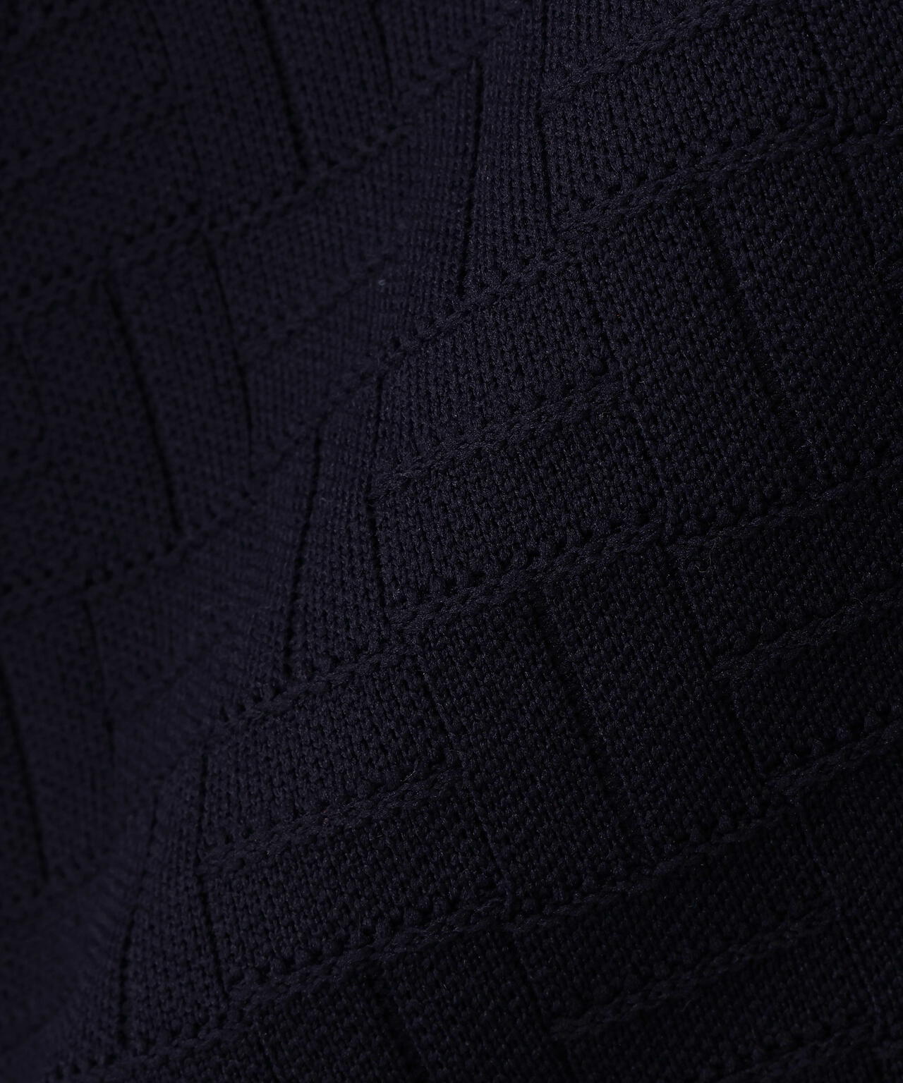【PGG】【直営店舗&公式オンライン限定】ポリエステルヤーンmmフルジップフーディニットブルゾン (MENS)