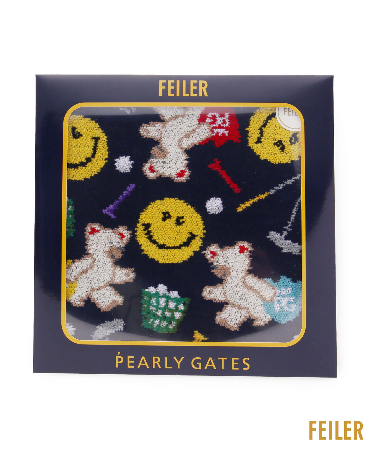 【一部店舗&公式オンライン限定】FEILER×PEARLYGATESハンカチ