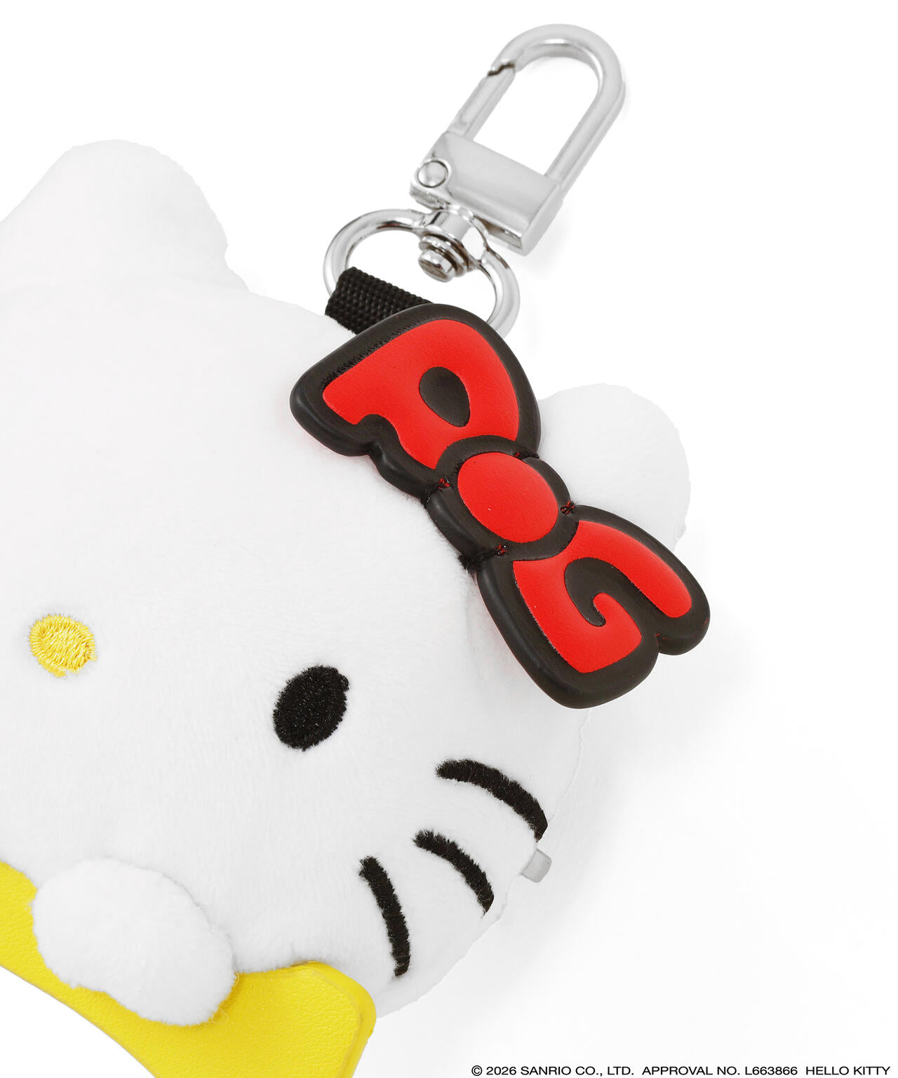 【Hello Kitty×PEARLY GATES】ぬいぐるみポーチ(UNISEX)