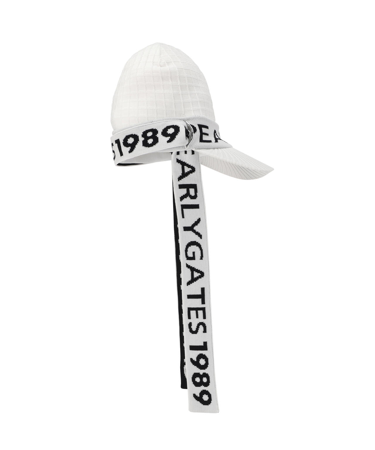 ロゴマフラーつきつば付きニットワッチ (UNISEX)