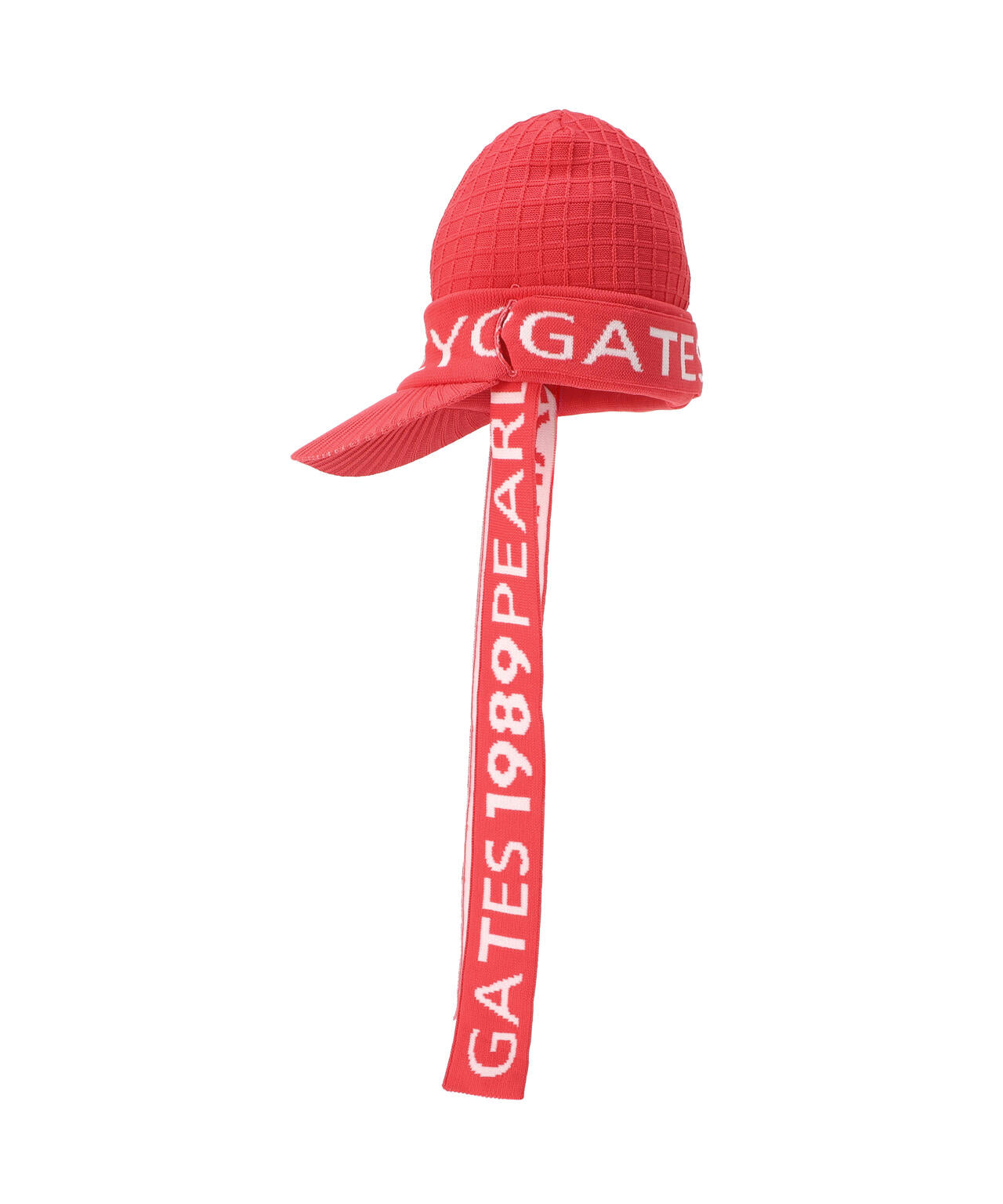 ロゴマフラーつきつば付きニットワッチ (UNISEX)
