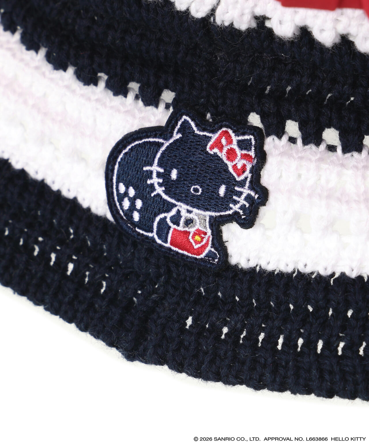 【Hello Kitty×PEARLY GATES】リボンサーモハット (LADIES)