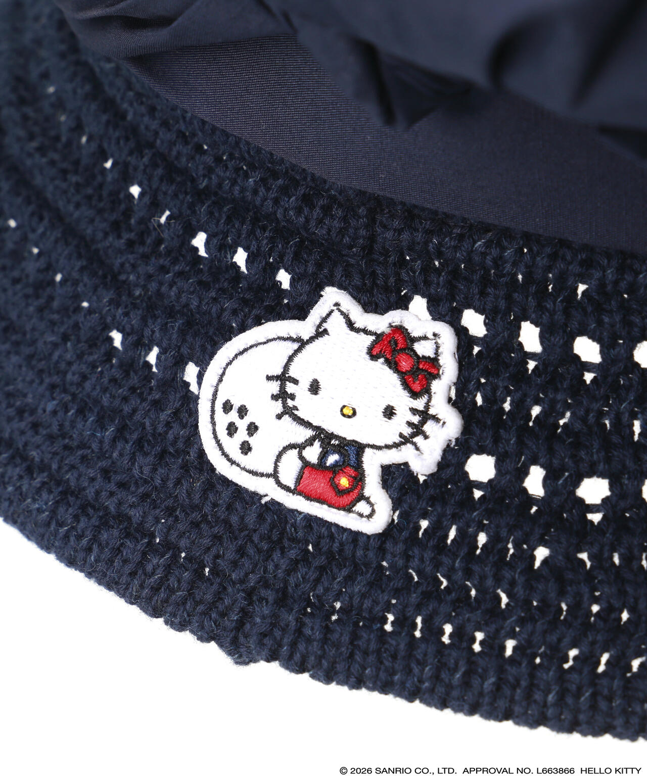 【Hello Kitty×PEARLY GATES】リボンサーモハット (LADIES)