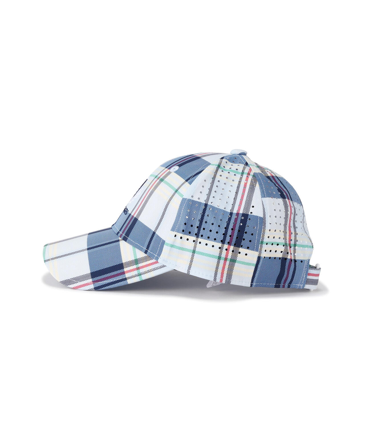 マドラスチェック柄キャップ (UNISEX)