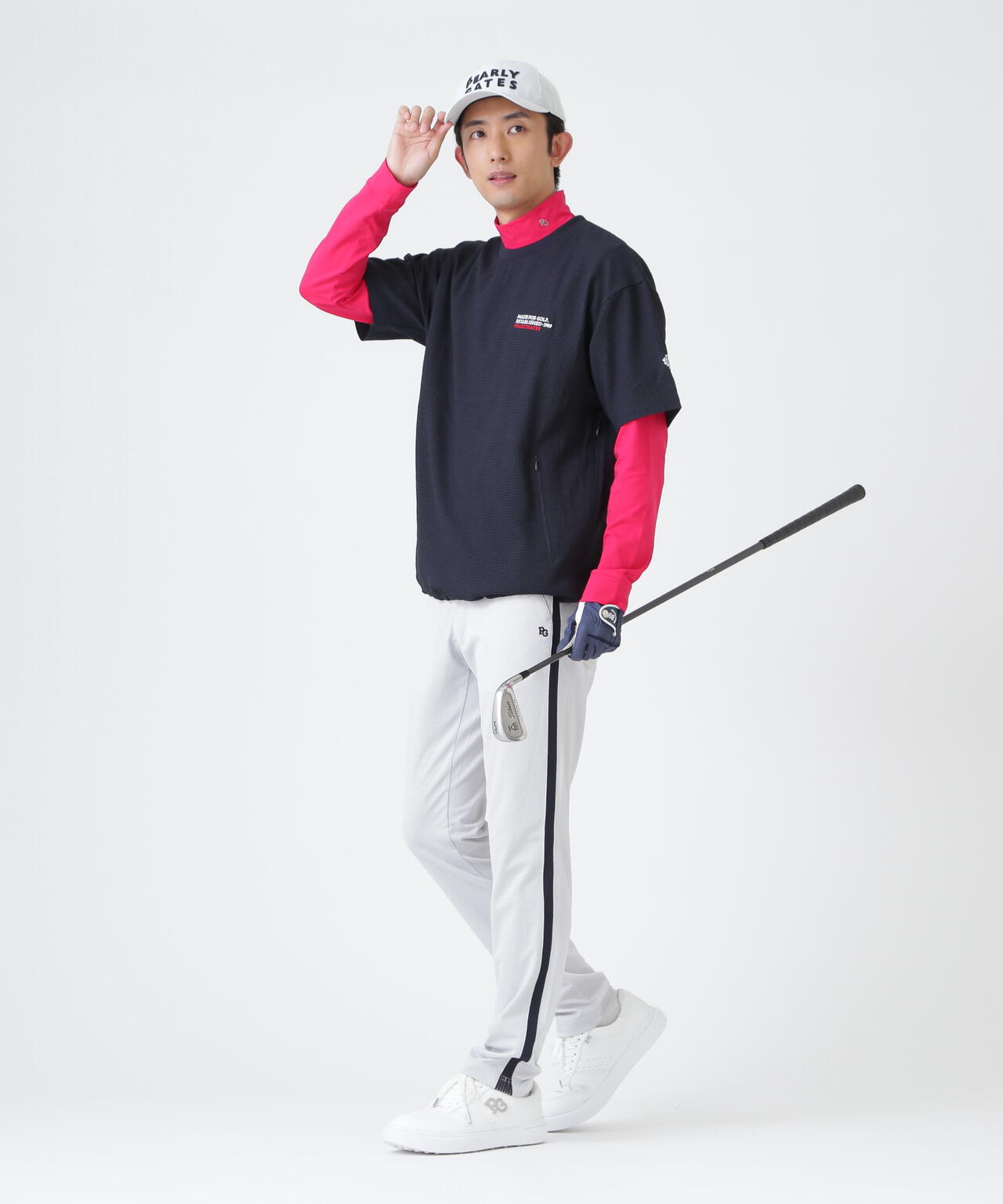 4WAY高通気Woven半袖スニードTシャツ (MENS)