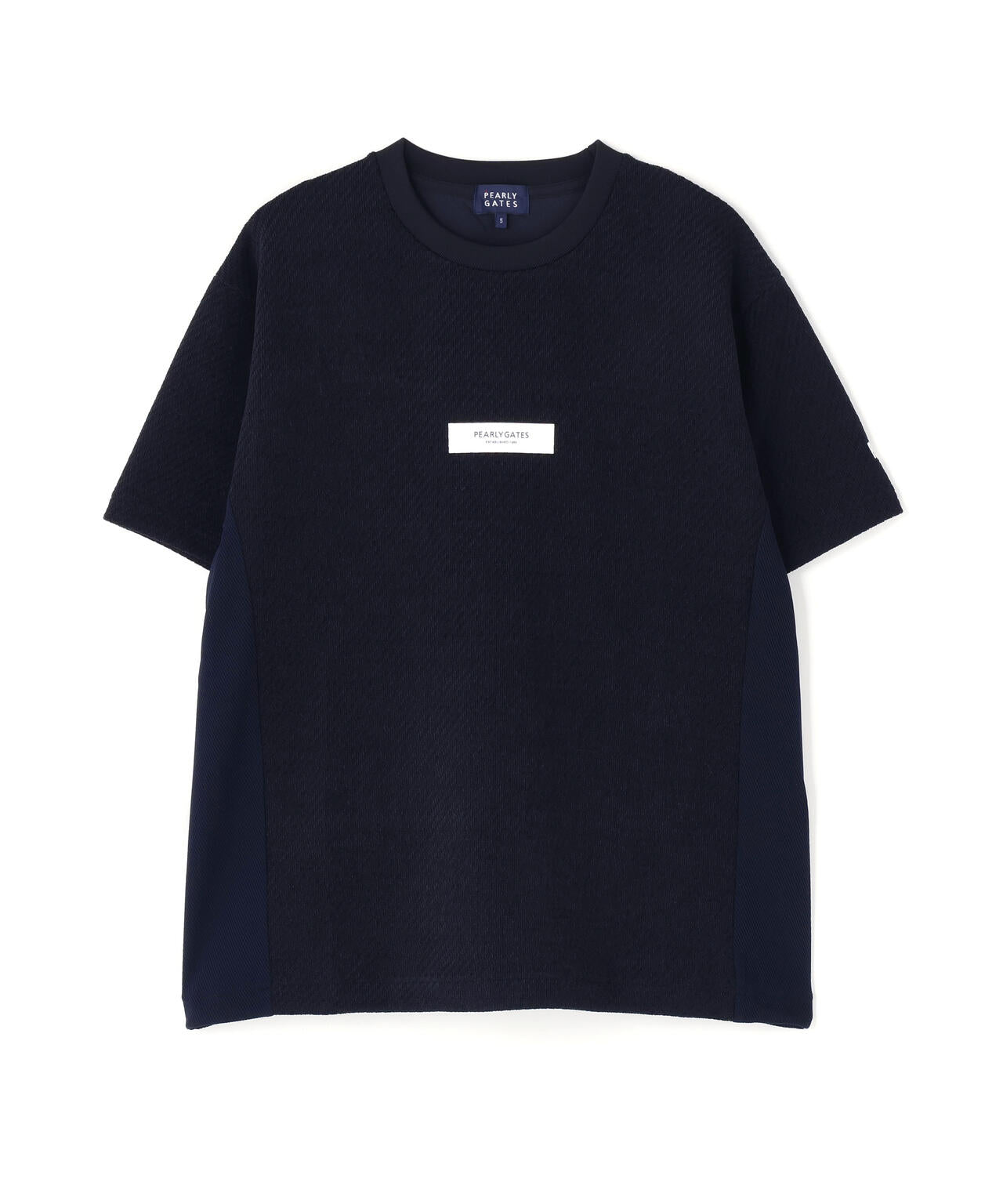 リサイクルモールカルゼクウォーター半袖クルーネックプルオーバー (MENS)