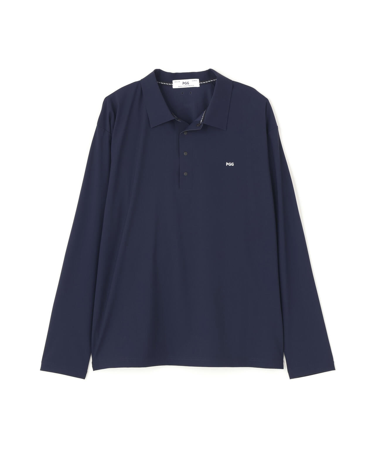 【PGG】【直営店舗&公式オンライン限定】TM ICE トリコット 長袖ポロシャツ (MENS)