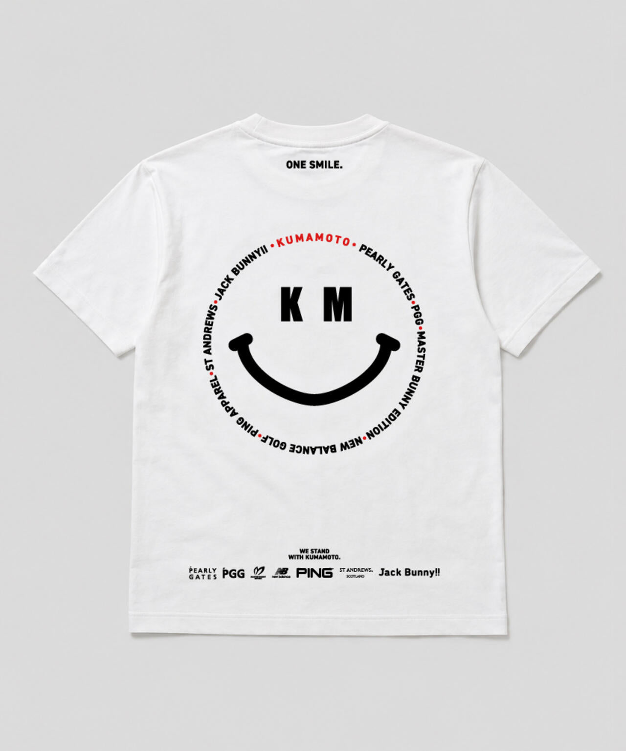 SMILE WITH KUMAMOTO Tシャツ（MENS）