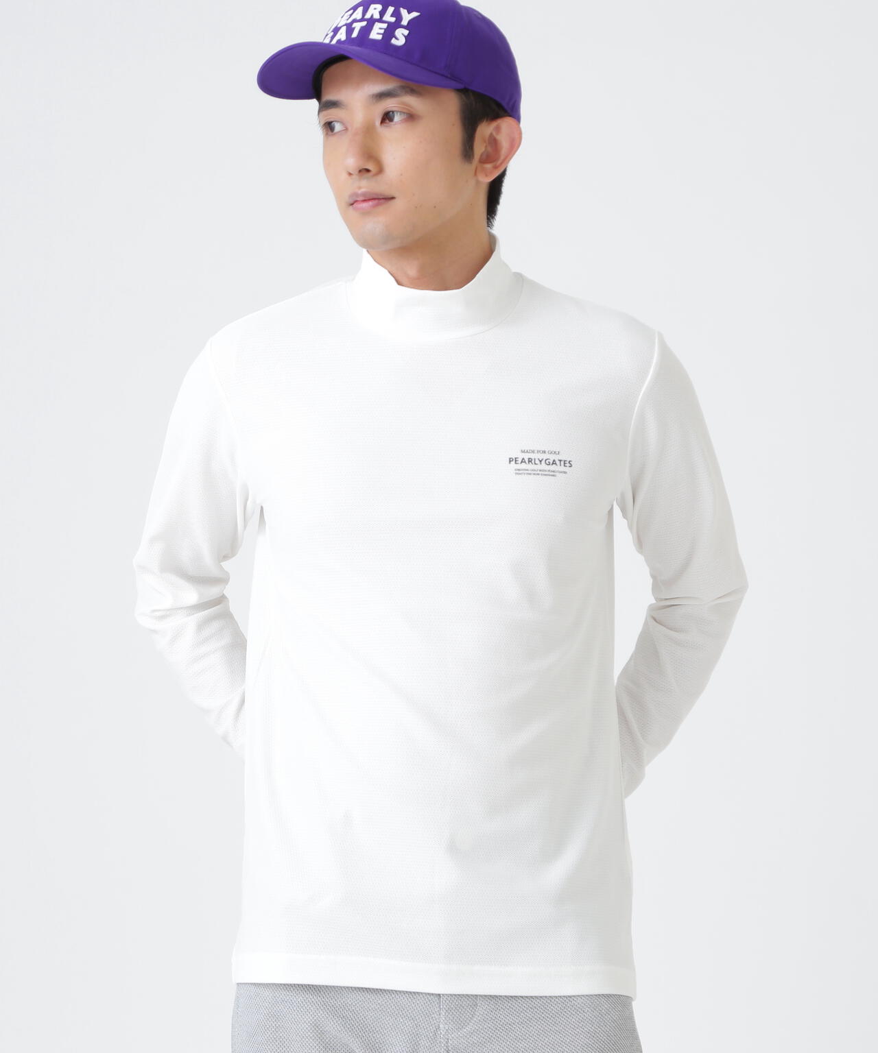 37.5×FTYメッシュ長袖ハイネックカットソー ＜PG BODY＞ (MENS)