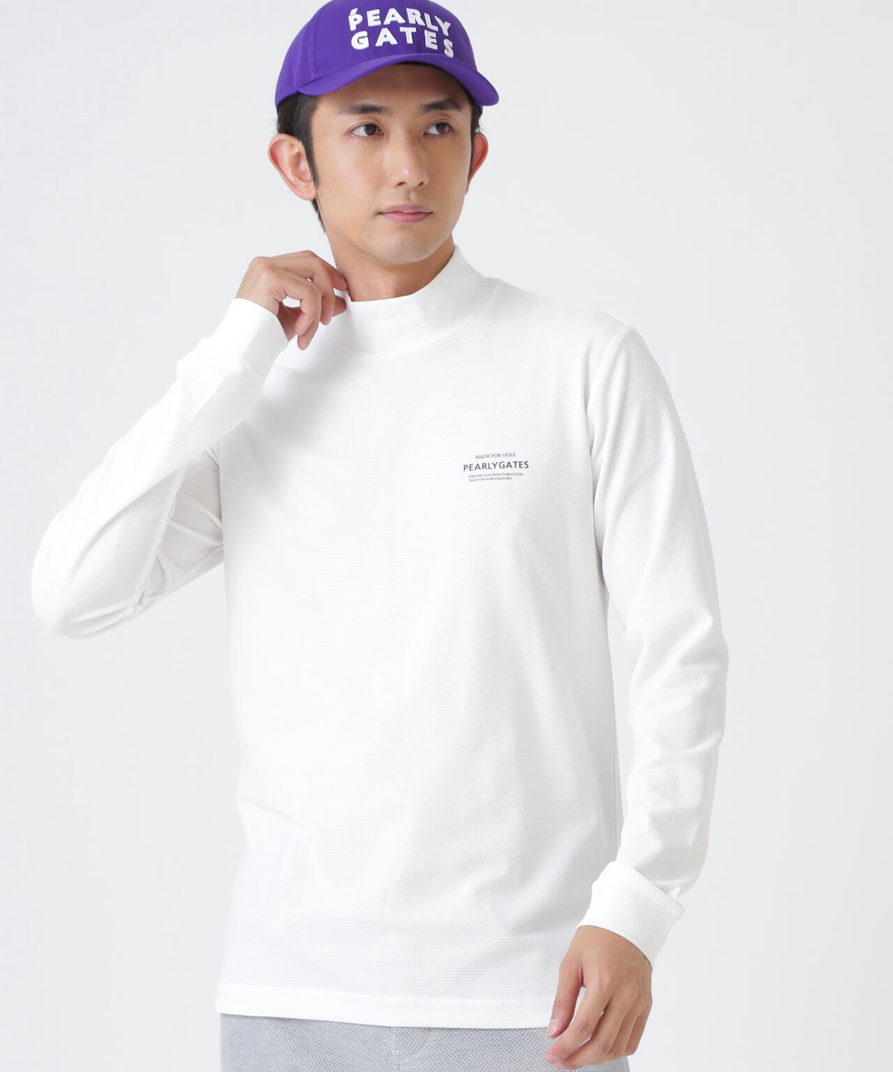 37.5×FTYメッシュ長袖ハイネックカットソー ＜PG BODY＞ (MENS)
