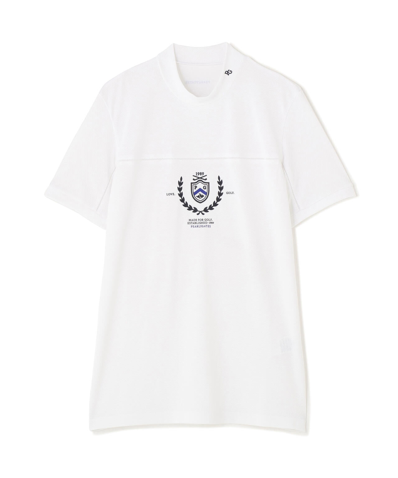 ２WAYトリコット半袖ハイネックカットソー (MENS)