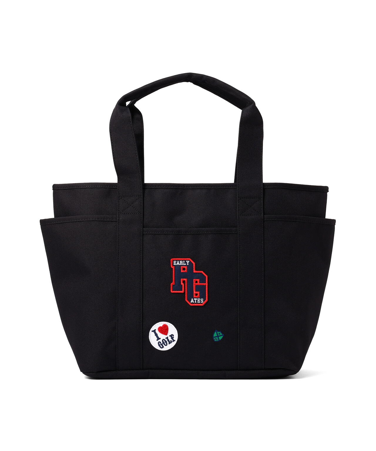 リサイクルツイルワッペンロッカーバッグ (UNISEX)
