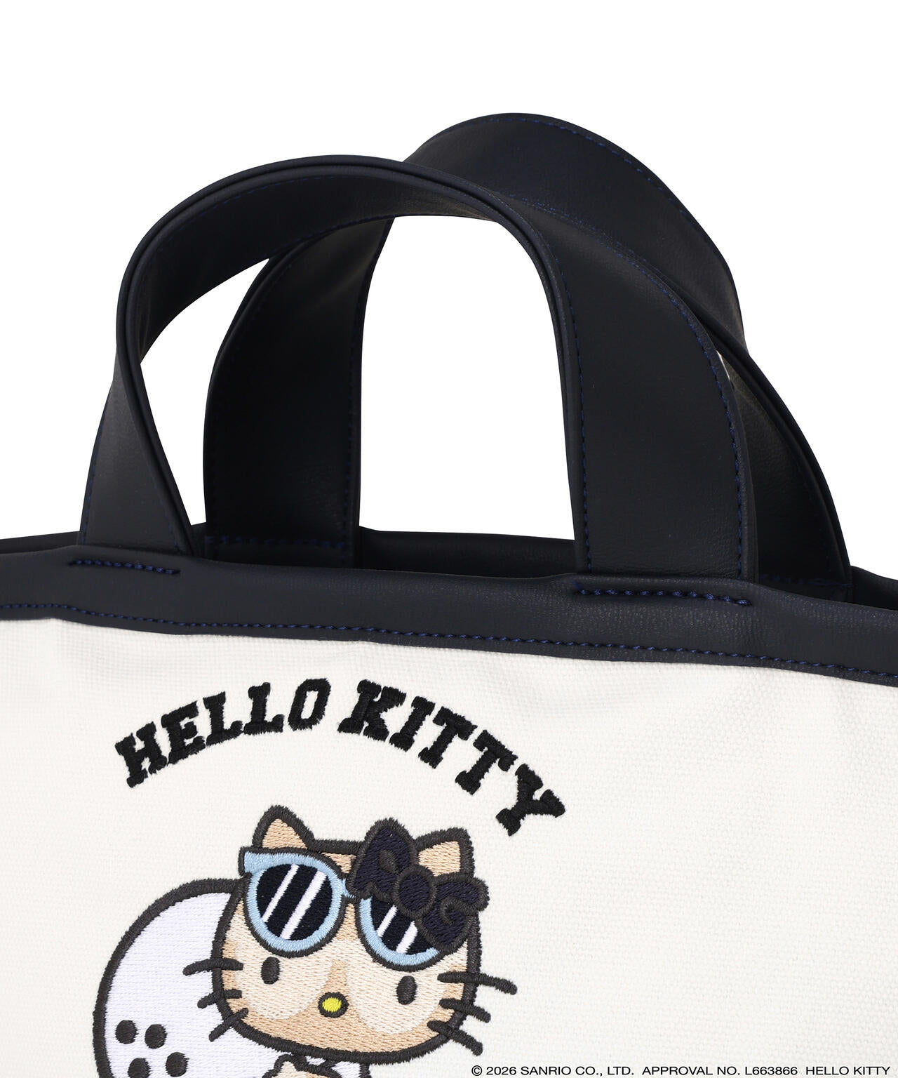 【HELLO KITTY × PEARLY GATES　summer season】カートバッグ (UNISEX)