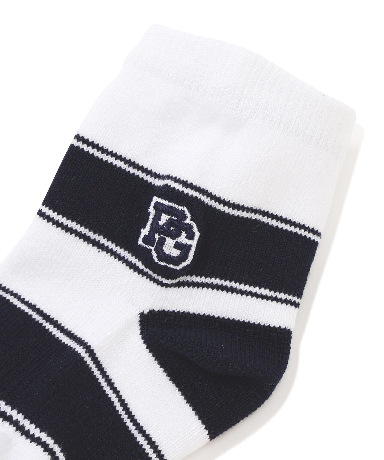 ボーダー5本指ショートソックス (MENS)