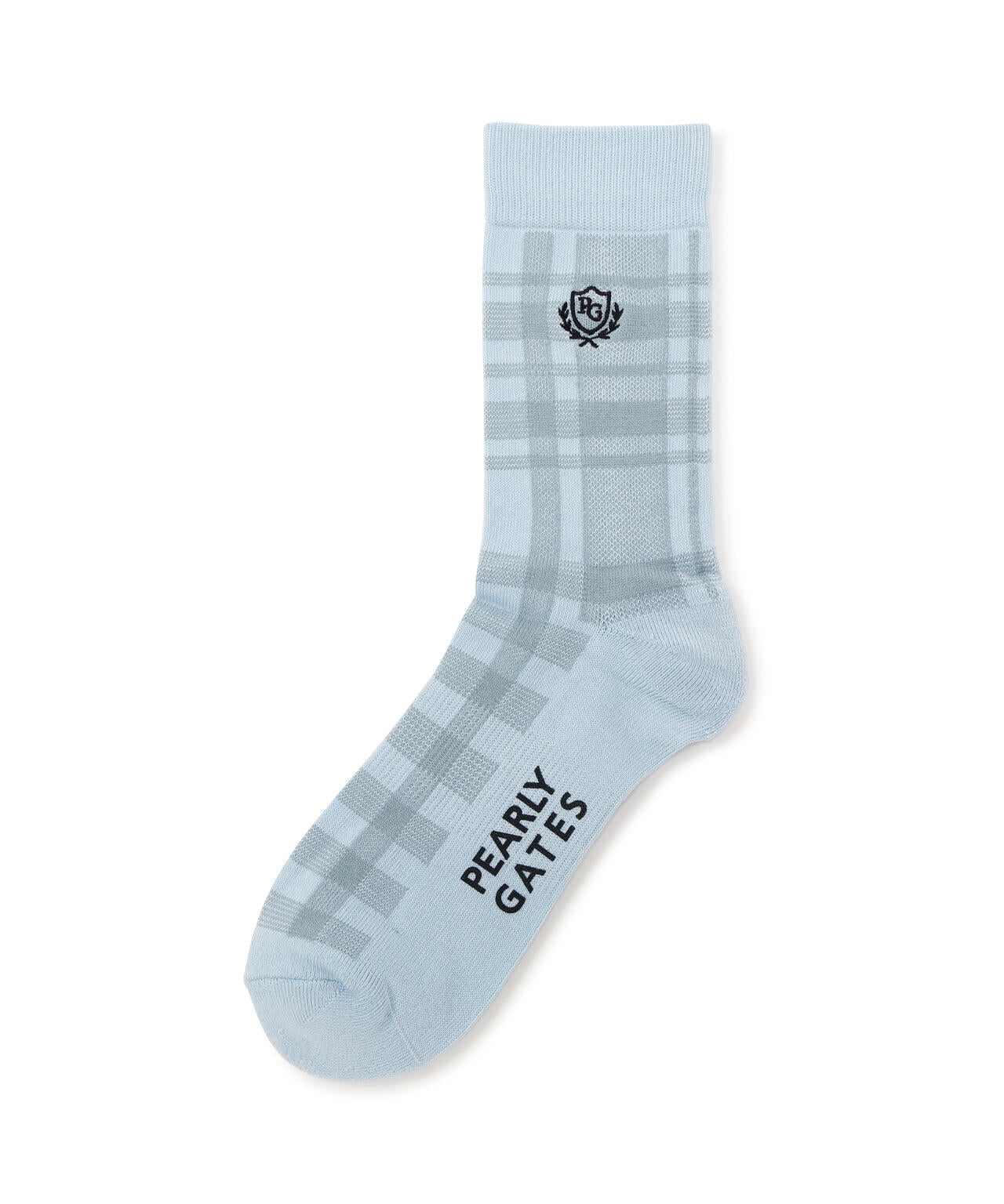 チェック柄ミドルソックス (MENS)