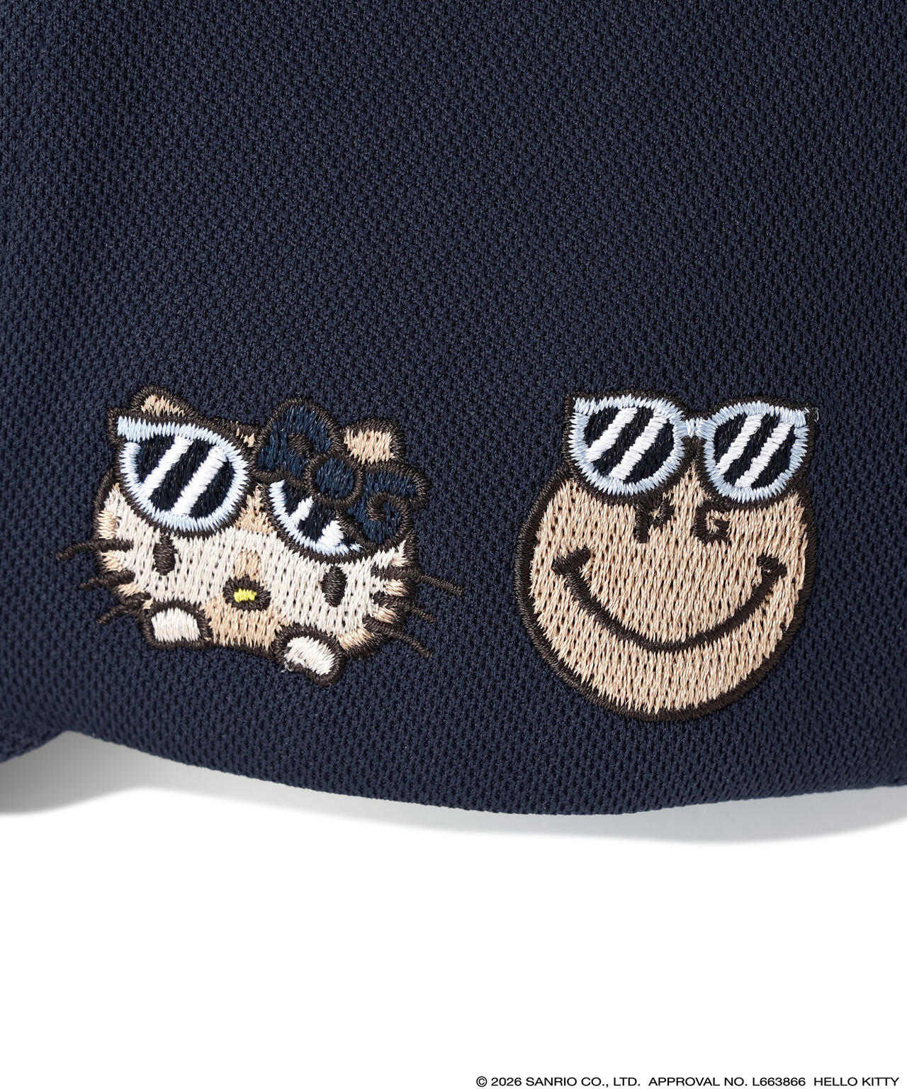 【HELLO KITTY × PEARLY GATES　summer season】キャップ (UNISEX)