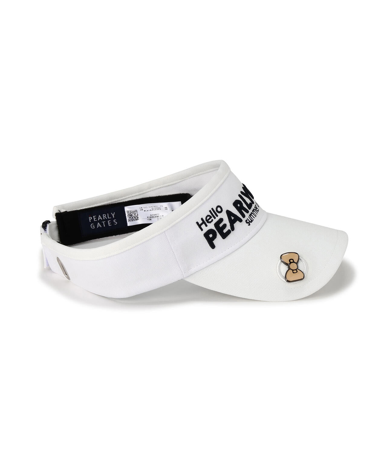 【HELLO KITTY × PEARLY GATES　summer season】バイザー (UNISEX)