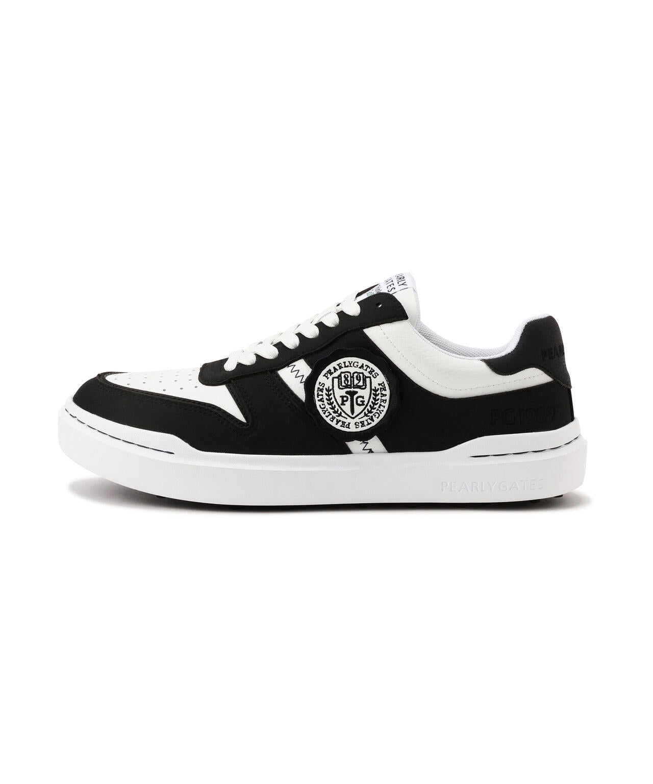 THE SHOES スパイクレスゴルフシューズ ＜ライン&エンブレム＞ (MENS)