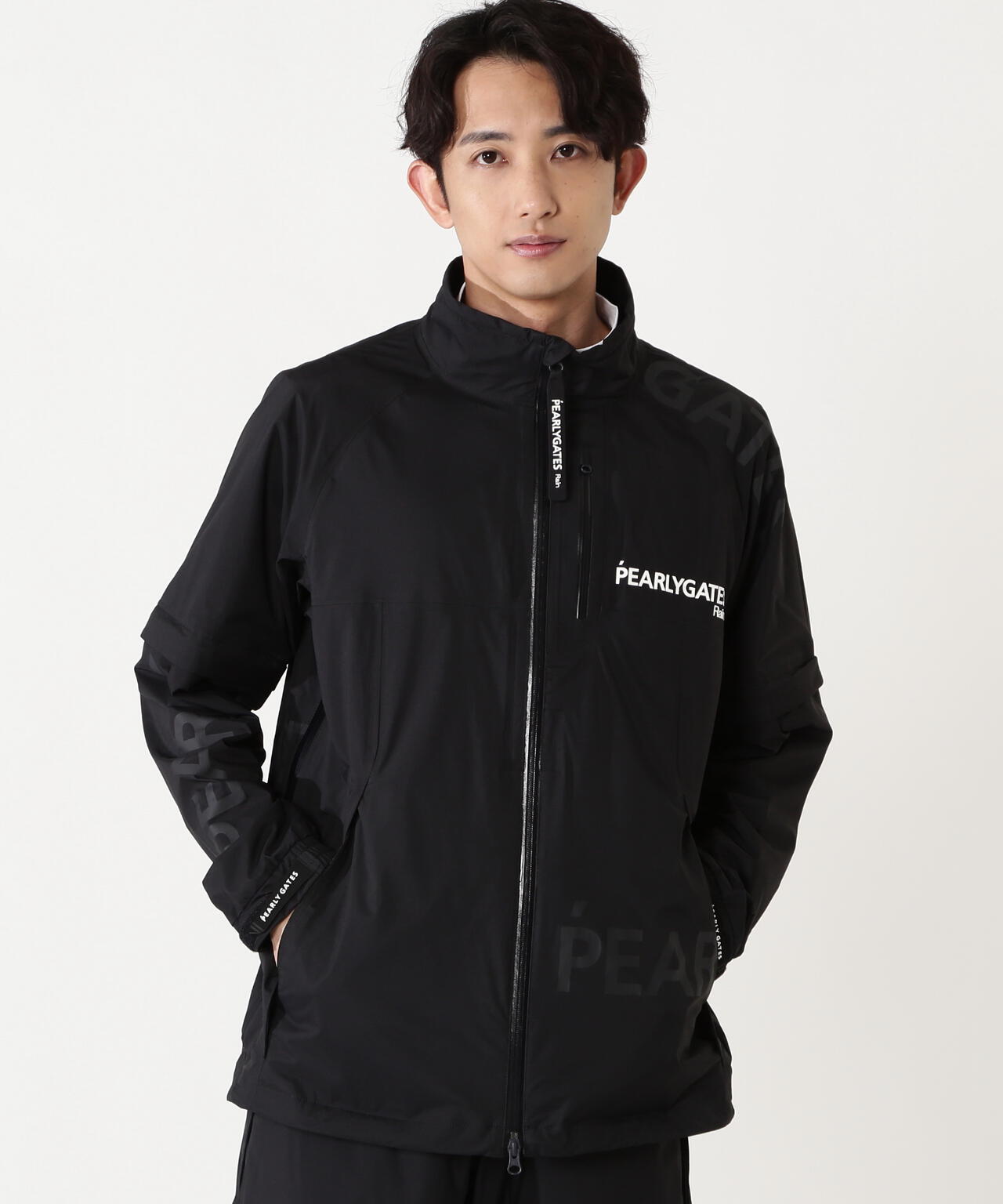 NYストレッチタフタ3L レインジャケット (MENS)