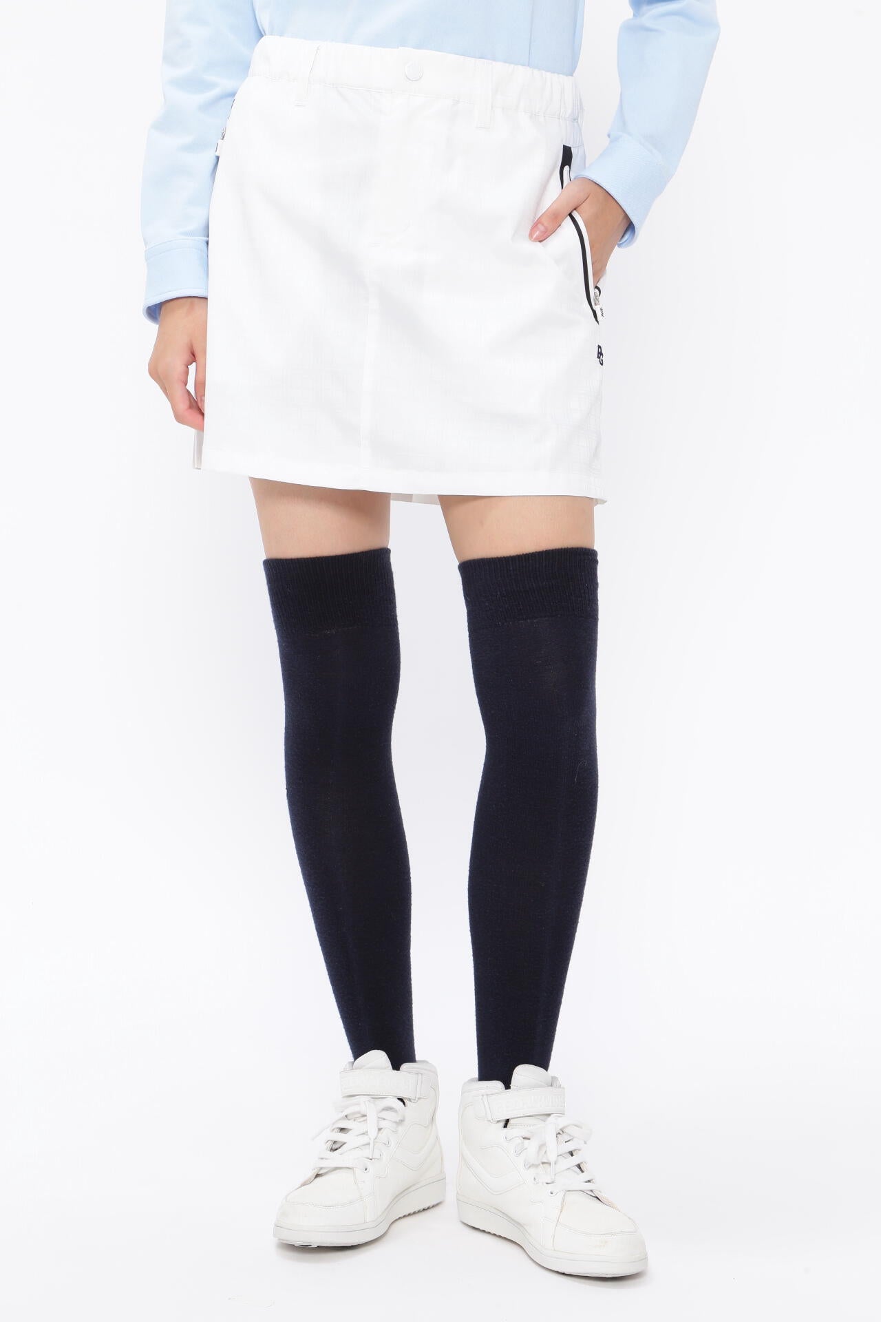 タフレックスサーモトロンラジポカ スカート ＜小チェック×エアシャット＞