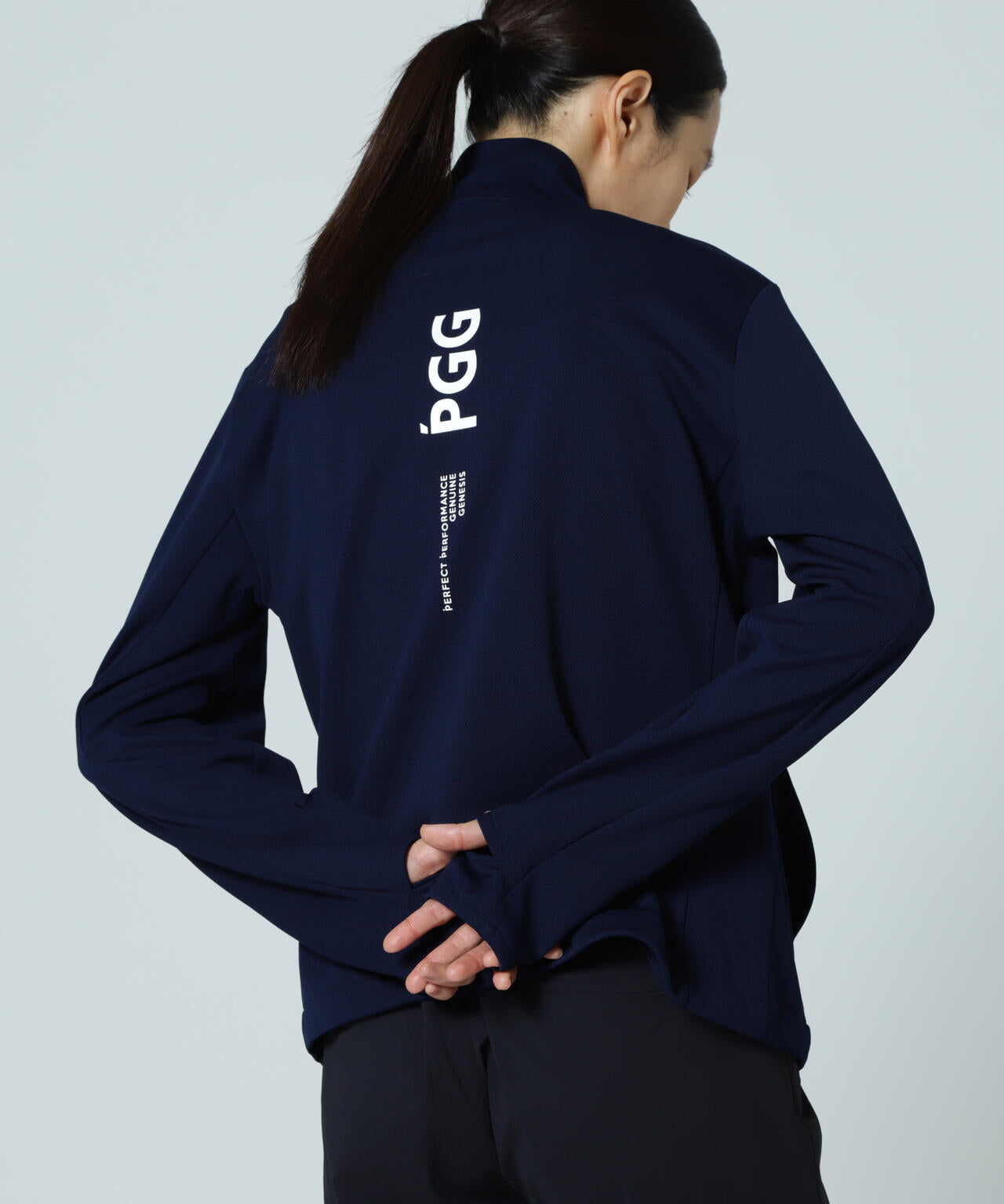 【PGG】【直営店舗&公式オンライン限定】Nyストレッチリップストップ×エプシロン ＜ロゴ総柄＞ (LADIES)