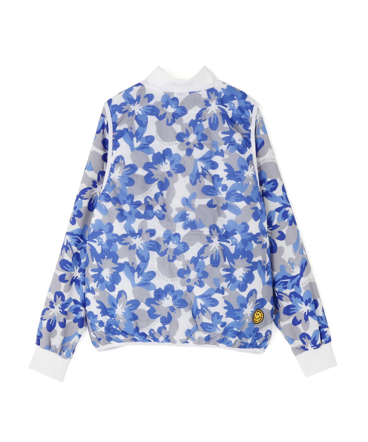 【PG is PG】Nyリップ＿タフレックス×サーモトロン中綿ツインブルゾン ＜ラフ花ロゴ小柄＞