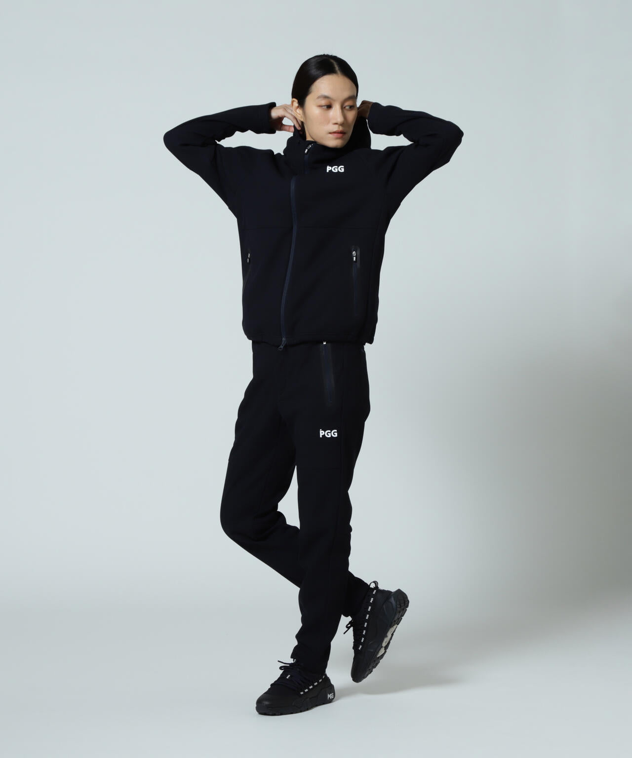 【PGG】【直営店舗&公式オンライン限定】Wラッセルメッシュ×OCTAパンツ (LADIES)