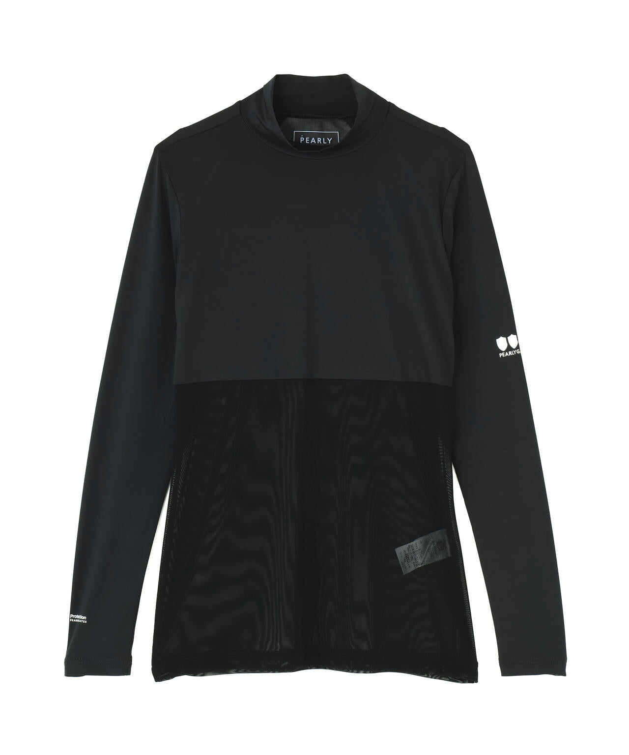 【PG BODY】N/パワーネット×Peベア天竺長袖ハイネックカットソー