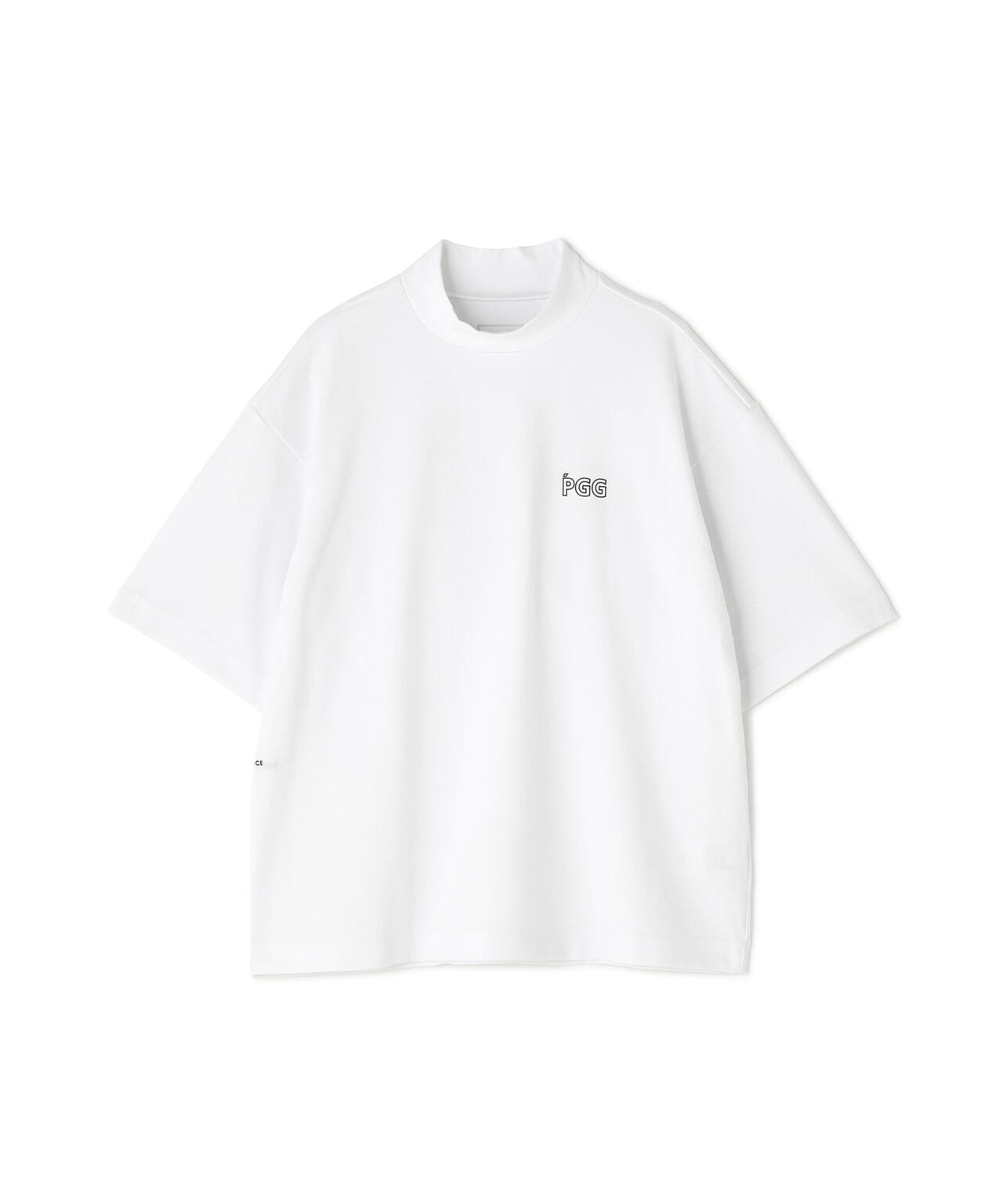 【PGG】【直営店舗&公式オンライン限定】パルパーエコＷメッシュ半袖モックネックカットソー (LADIES)