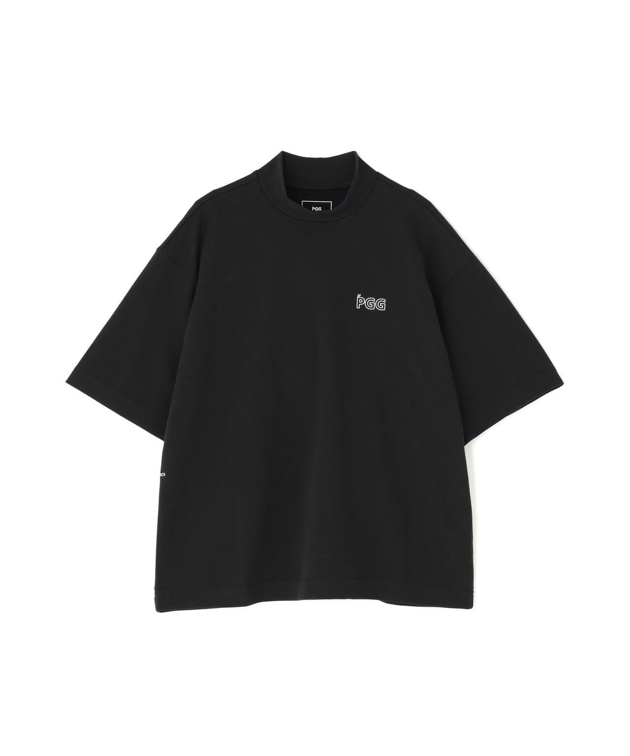 【PGG】【直営店舗&公式オンライン限定】パルパーエコＷメッシュ半袖モックネックカットソー (LADIES)
