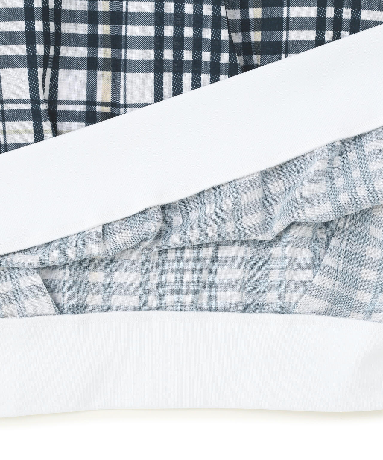 4WAY高通気Wovenフレンチワンピース ＜チェック柄＞ (WOMENS)