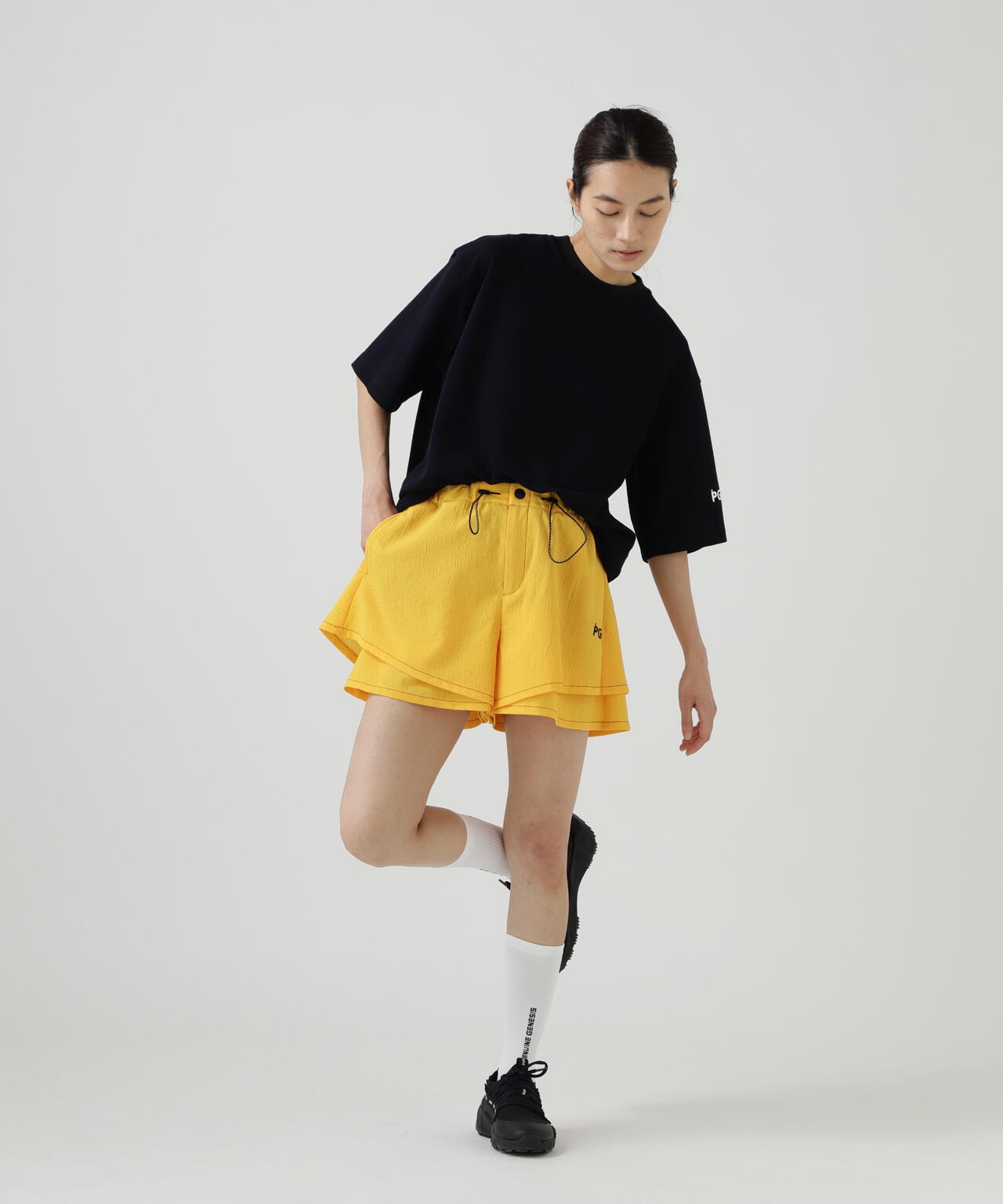 【PGG】【直営店舗&公式オンライン限定】シエスタタフタショートパンツ (LADIES)