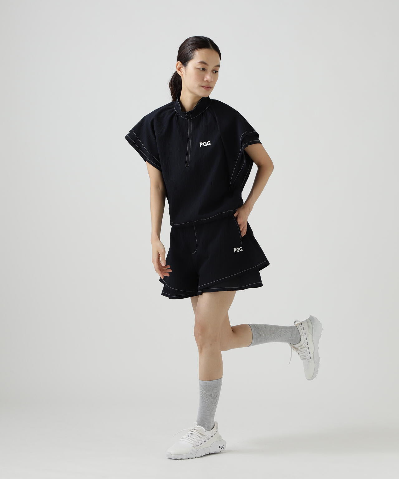 【PGG】【直営店舗&公式オンライン限定】シエスタタフタショートパンツ (LADIES)