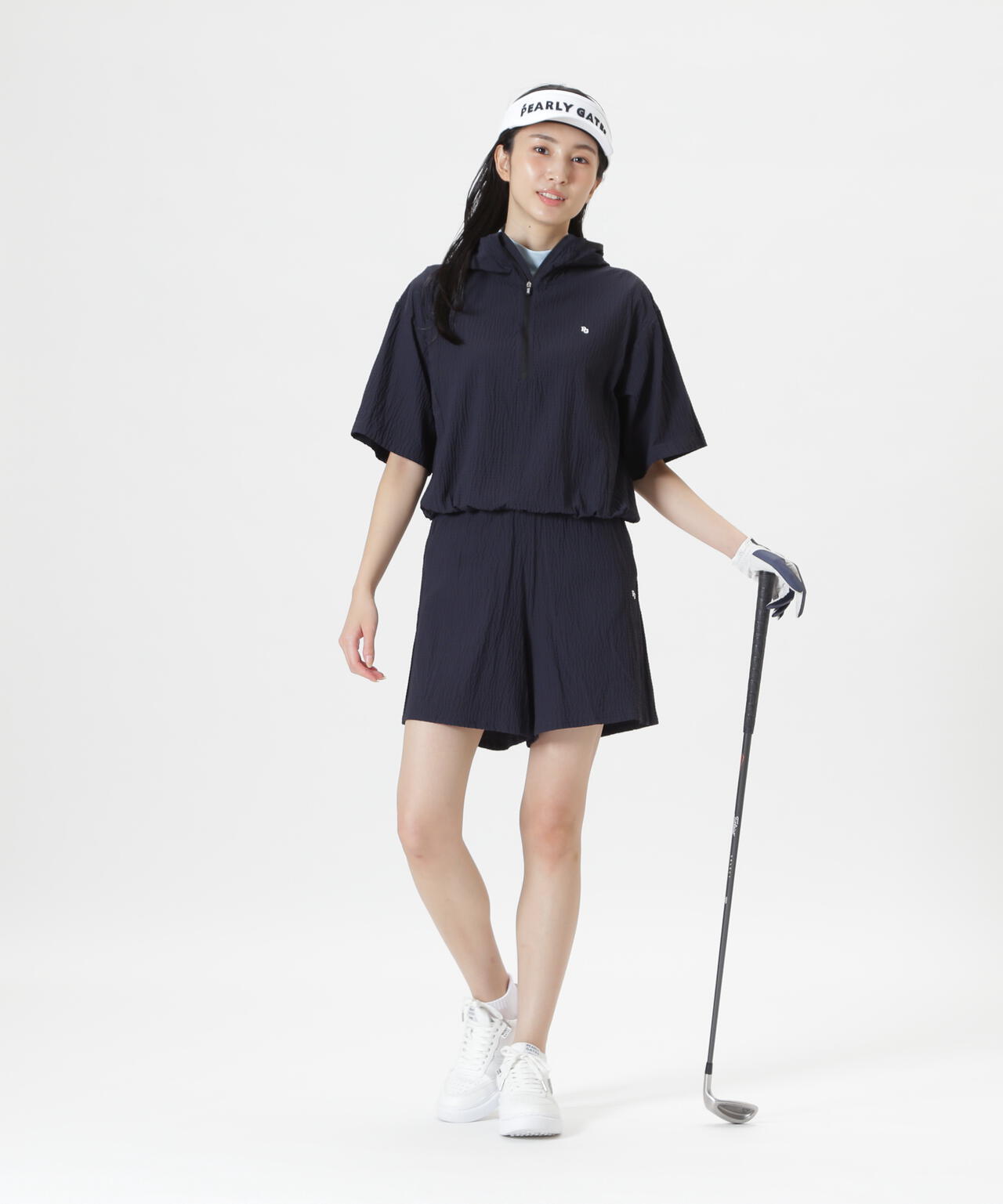 シャーリングサッカーショートパンツ