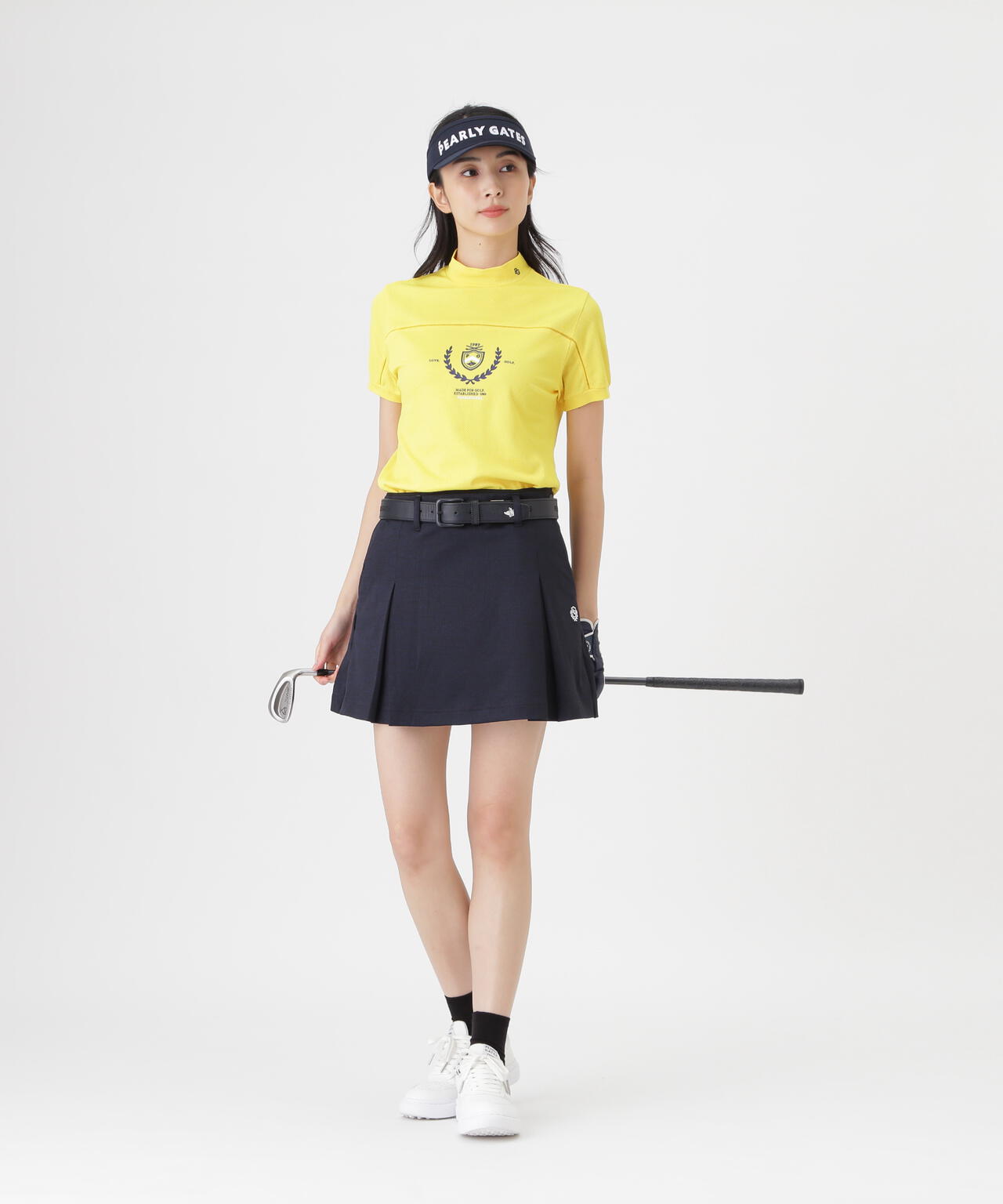 プレイティングベアメッシュスカート (WOMENS)