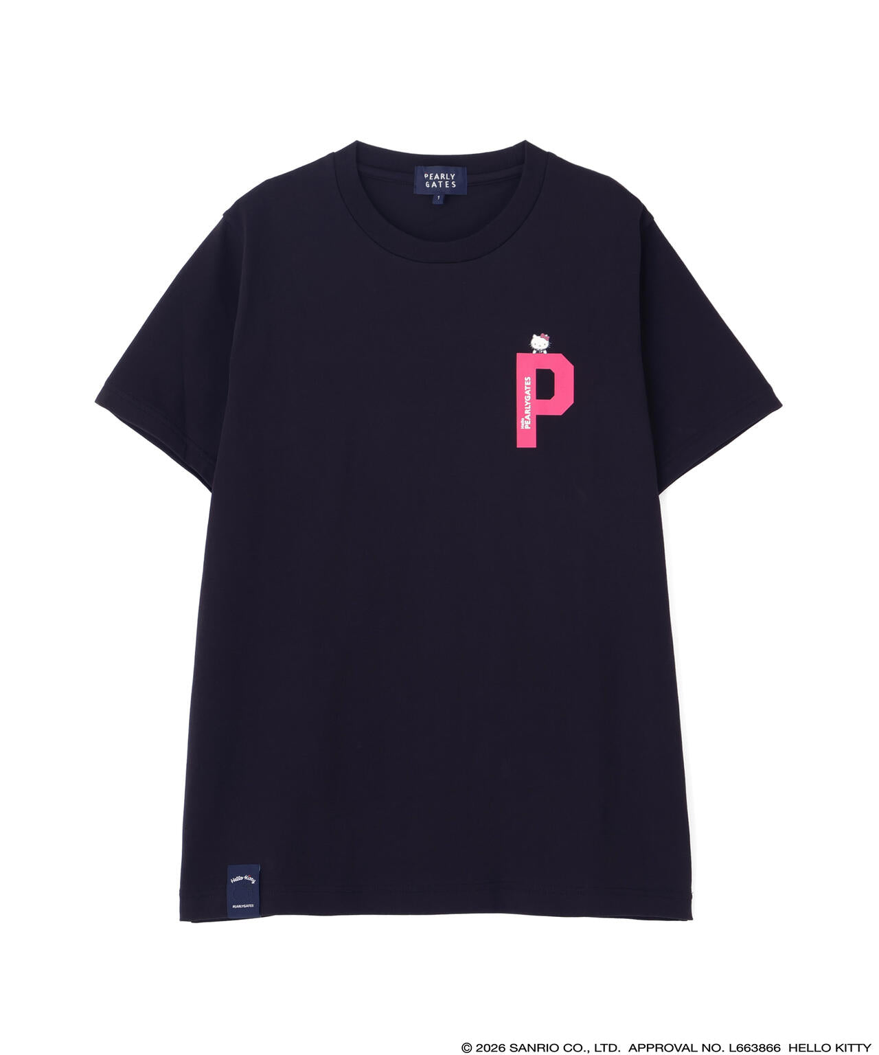 【Hello Kitty×PEARLY GATES】Tシャツ（LADIES）