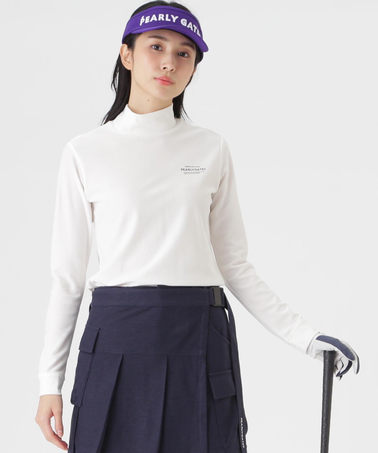 37.5×FTYメッシュ長袖ハイネックカットソー ＜PG BODY＞ (WOMENS)