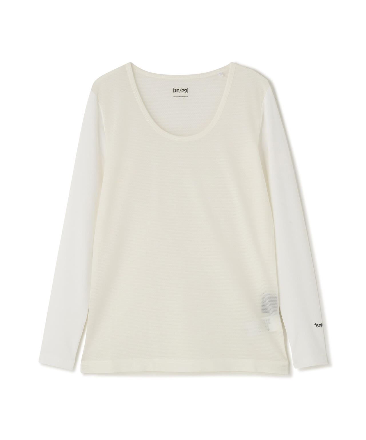 Super Natural ウールメッシュ×ナイロンベア天竺(WOMENS)