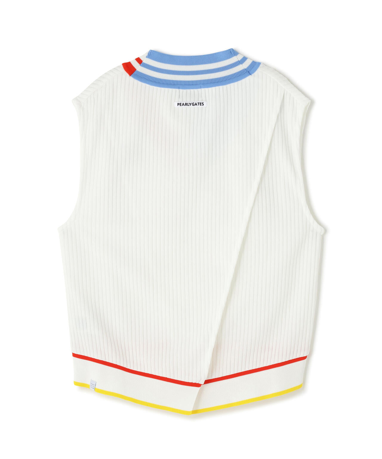 14GWJQ針抜きVネックニットベスト (WOMENS)