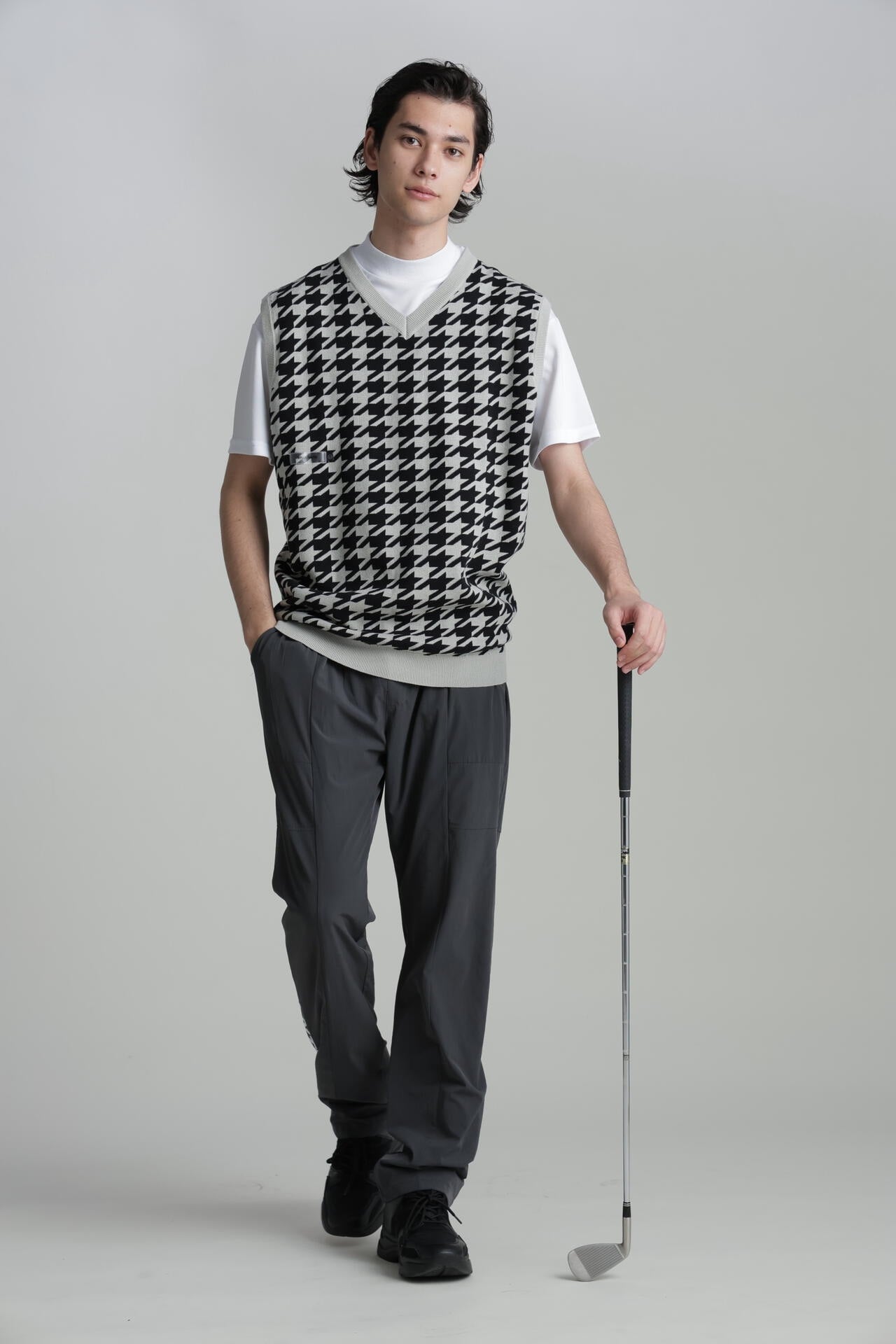 【Students Golf】ナイロン ロングパンツ