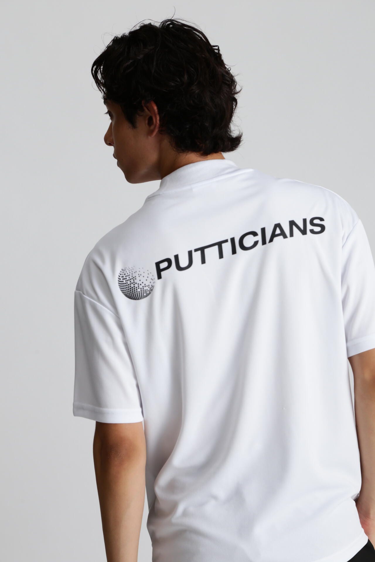 【Students Golf】モックネック 半袖シャツ