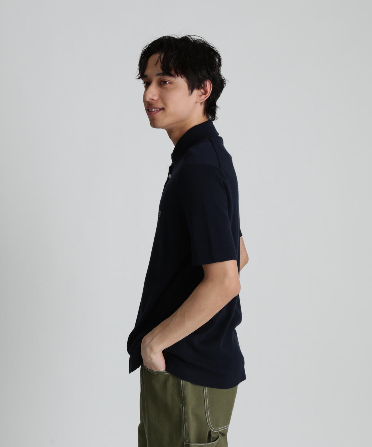 【Public Drip】アスリートニットポロシャツ