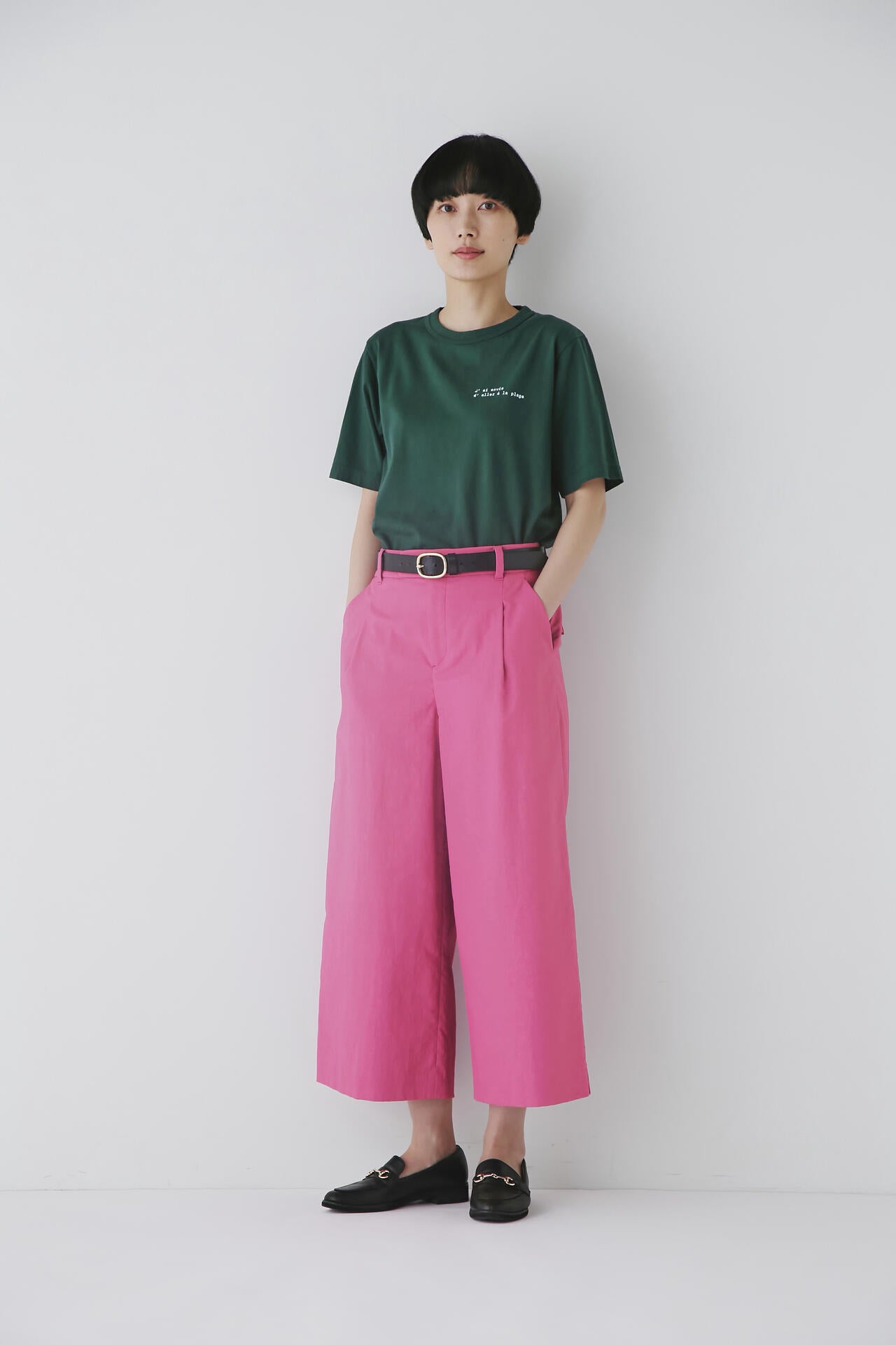 【WEB限定サイズ】クールマックス綿麻オックスパンツ